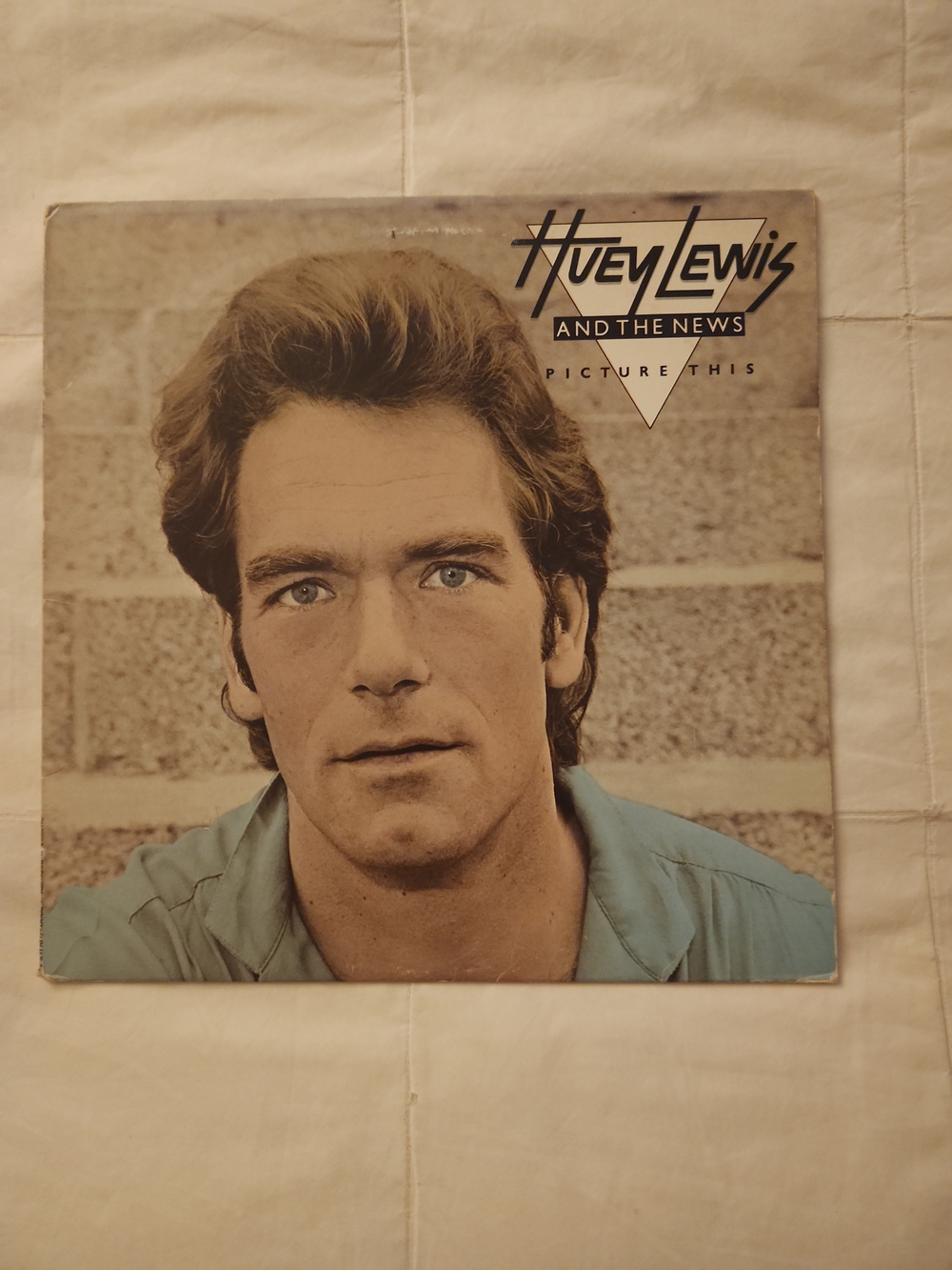 Huey Lewis and The News "Picture This" Vinyl - Rarely Played Hidden Stash NM